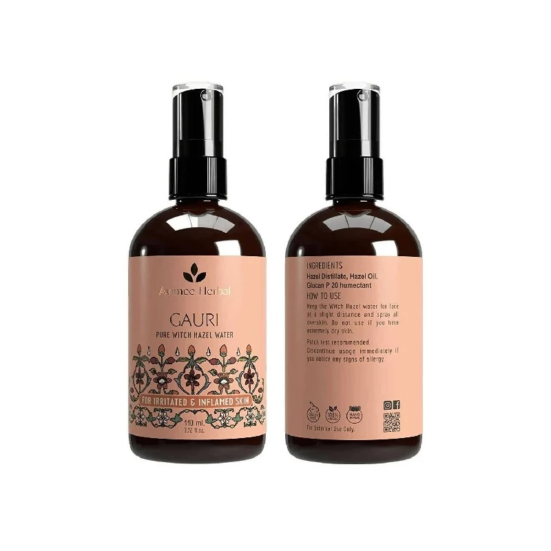 Avimee Herbal Gauri Pure Witch Hazel Water For Inflamed And Irritated Skin, 110 ml-2.webp